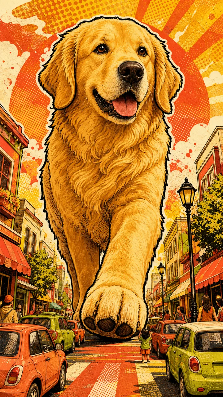 Giant Pet Scene